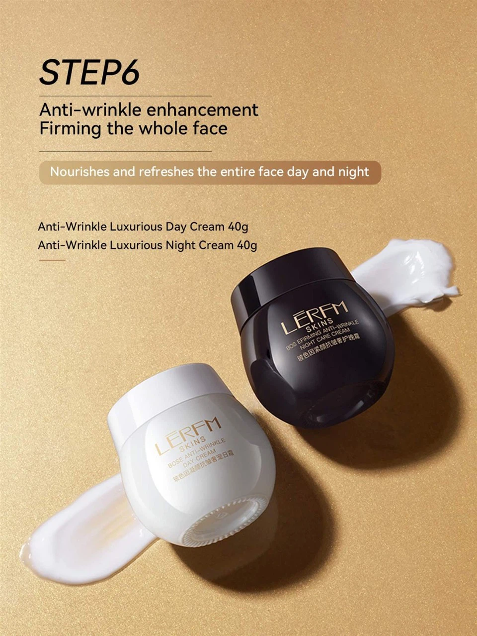 Retinol Vitamin C Whitening Anti-aging Facial Best Skin Care Set